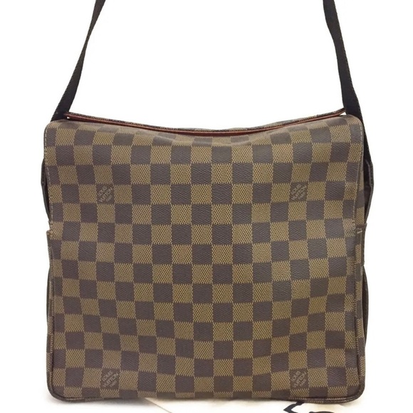 LOUIS vuitton naviglio damier ebene crossbody bag - Picture 1 of 17